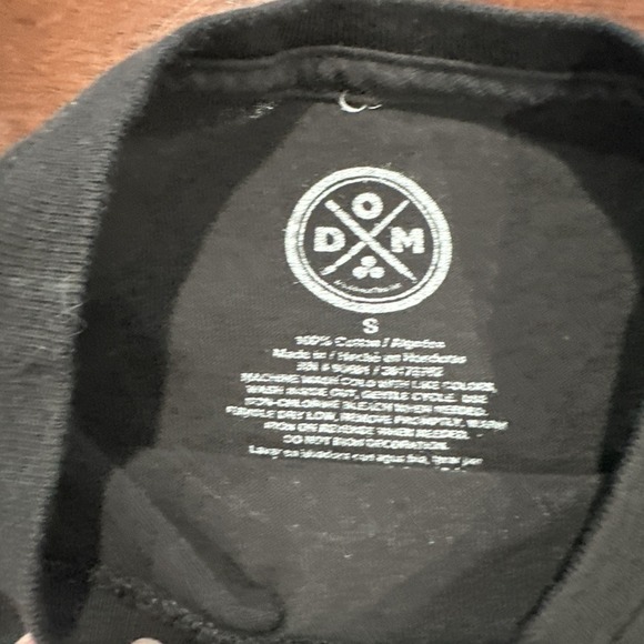 Men's Gangsta Cat Trio Black Graphic Tee with Short Sleeves Sz S Hug Life‎ - Picture 3 of 4